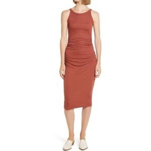 NWT Treasure and Bond Rust Brown Tank Dress